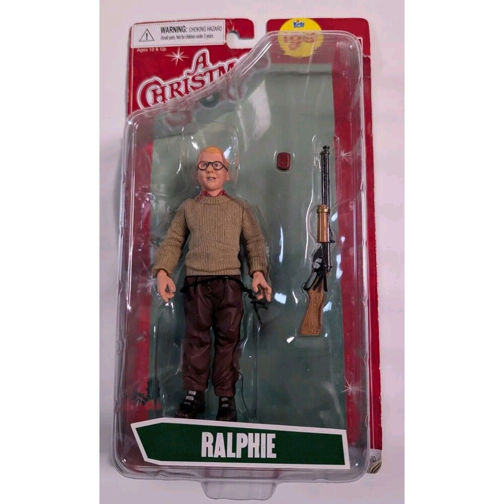 “A Christmas Story” Ralphie Action Figure With Rifle Holiday